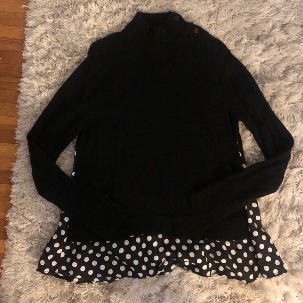 Kate Spade wool and silk swing sweater